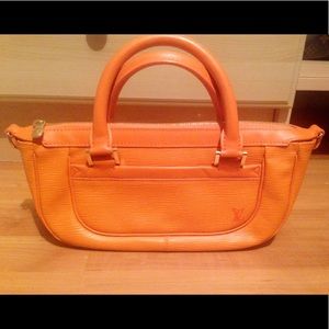 Louis Vuitton Dhanura PM orange Epi-leather bag